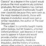 evolution and classics